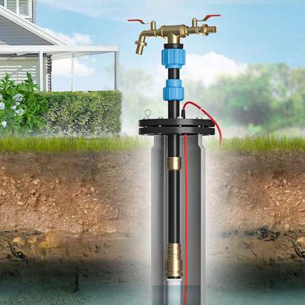 Летнее обустройство скважины