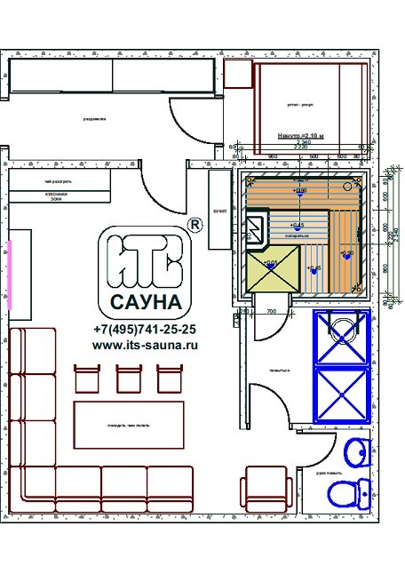 Проекты саун и бань схемы и чертежи