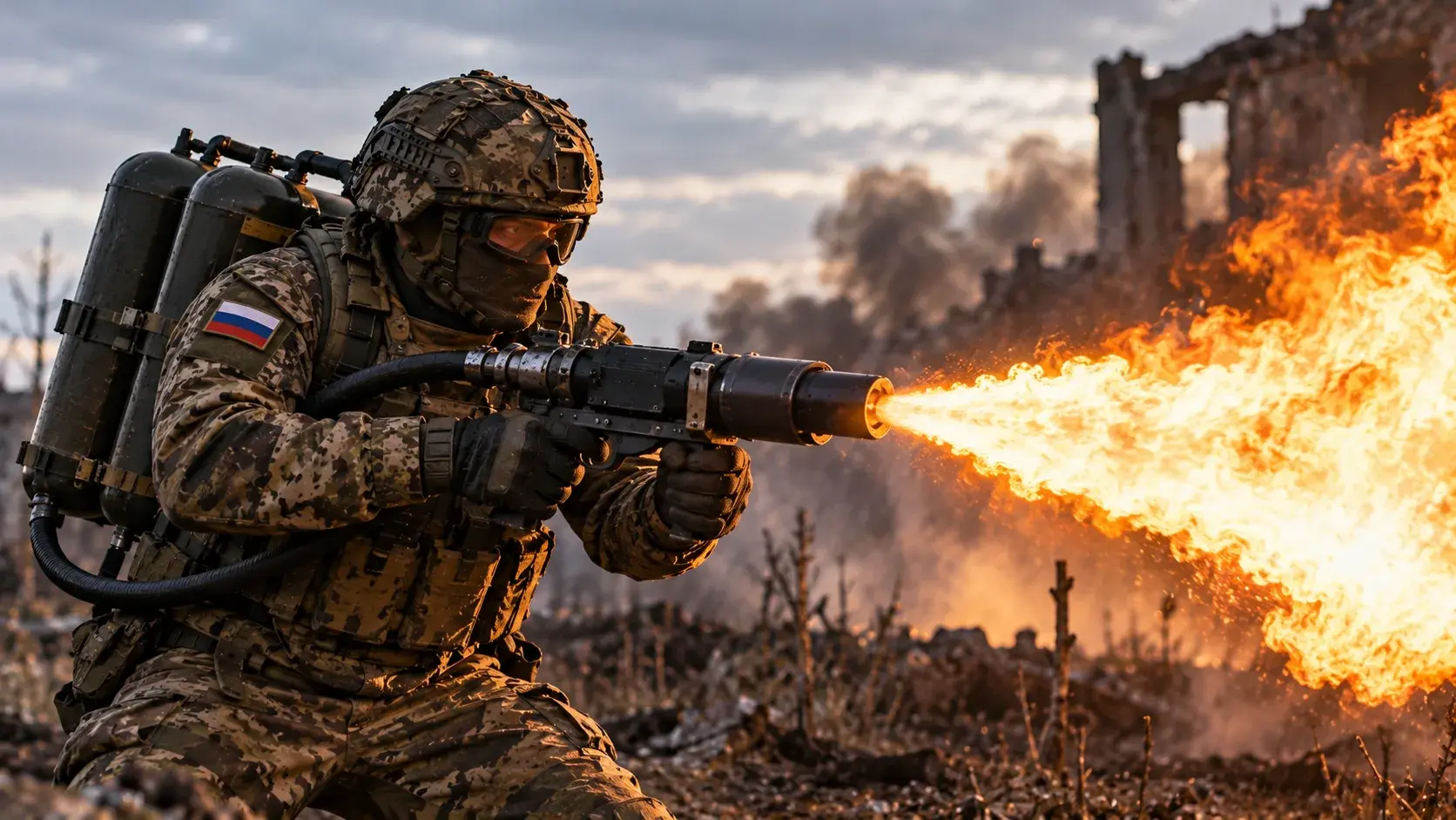 Военнослужащий огнеметного направления — служба по контракту