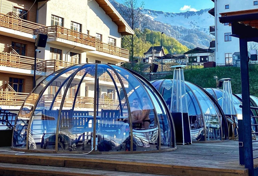 SunShine Park — термальный SPA-комплекс в Сочи, зона бассейнов