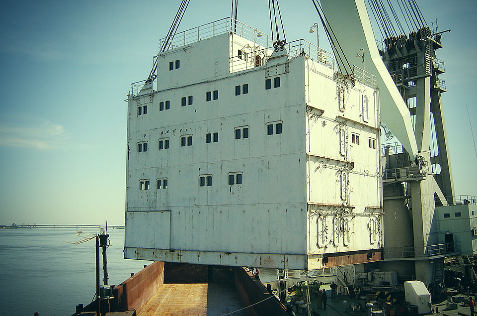 Транспортировка жилого модуля из Астрахани в Мурманск
