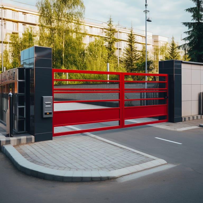 каркас откатных ворот с установкой спб
