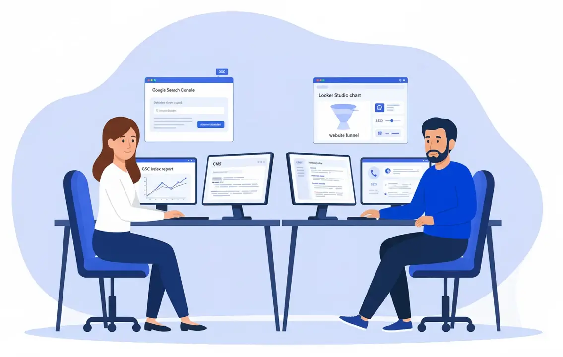 Специалисты маркетингового агентства Метриум работают над ускорением индексации сайта
