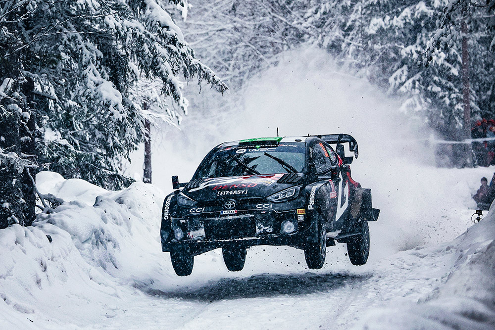 Элфин Эванс и Скотт Мартин, Toyota GR Yaris Rally1 (A-7444), ралли Швеция 2024