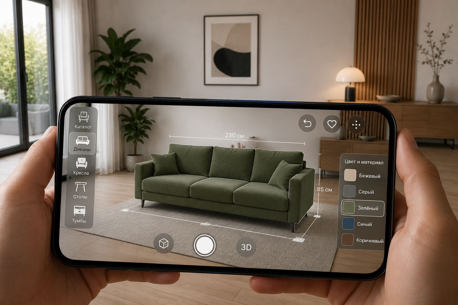 AR-визуализация мебели