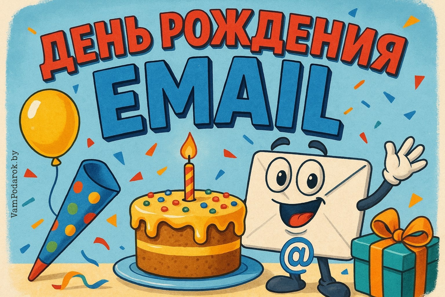 День рождения электронной почты