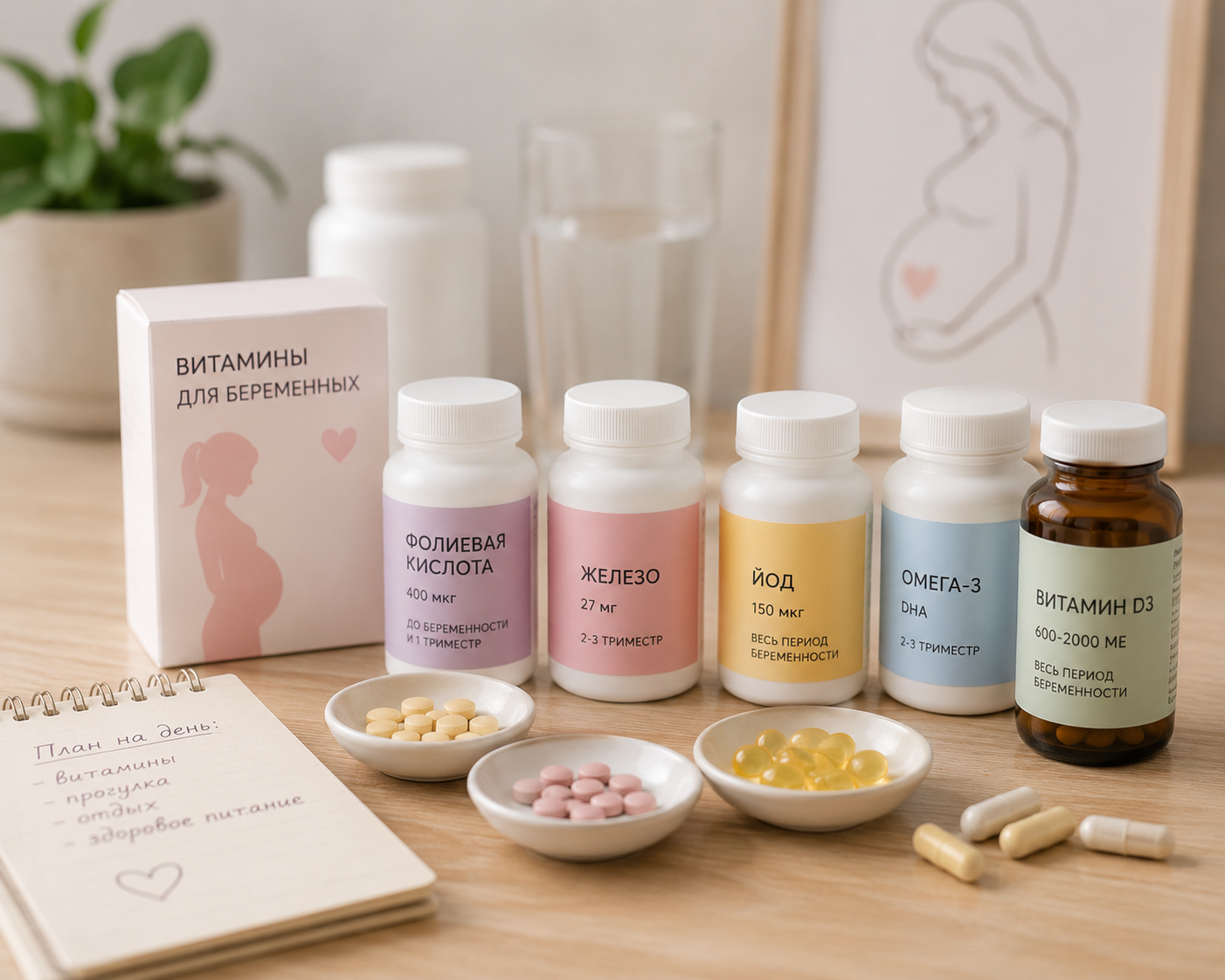 Vitamins during pregnancy