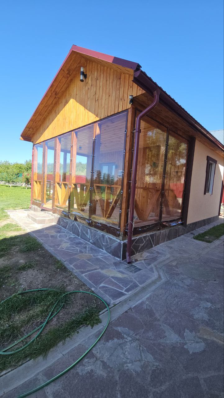 Мягкие окна для веранды