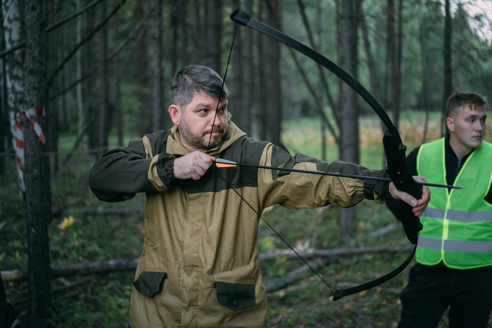 стрельба из лука на корпоратив
