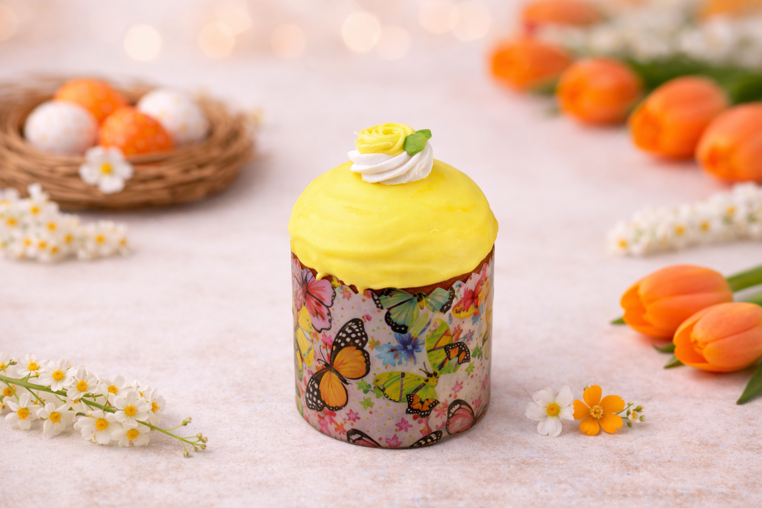 Купить кулич пасхальный лимонный Волгоград