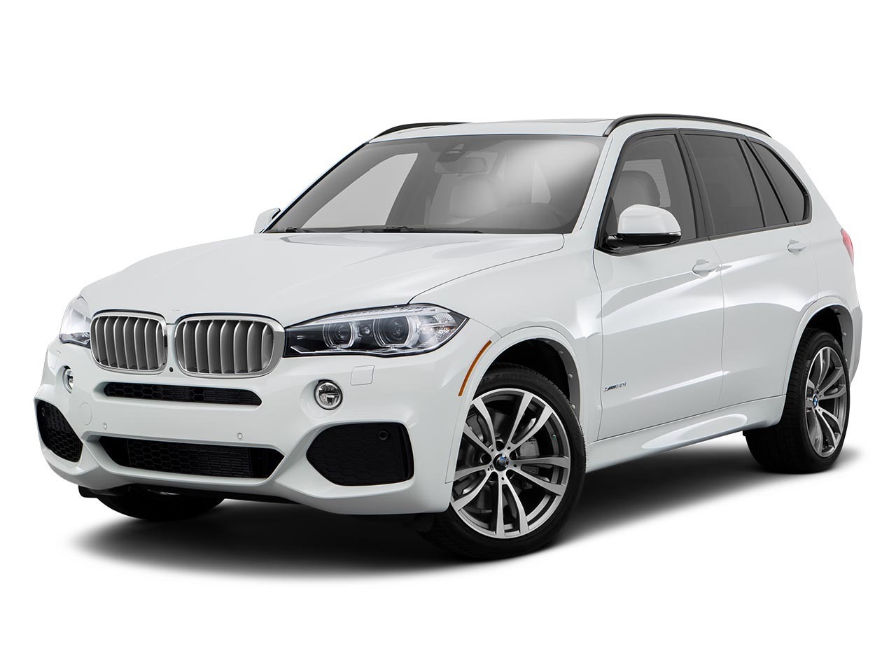 BMW x5 белый с бантом