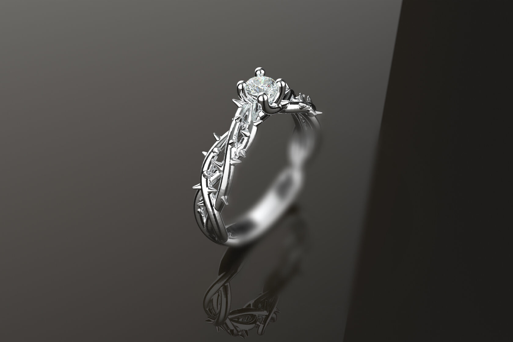 Помолвочные кольца из золота / платины и серебра на заказ в Москве ...