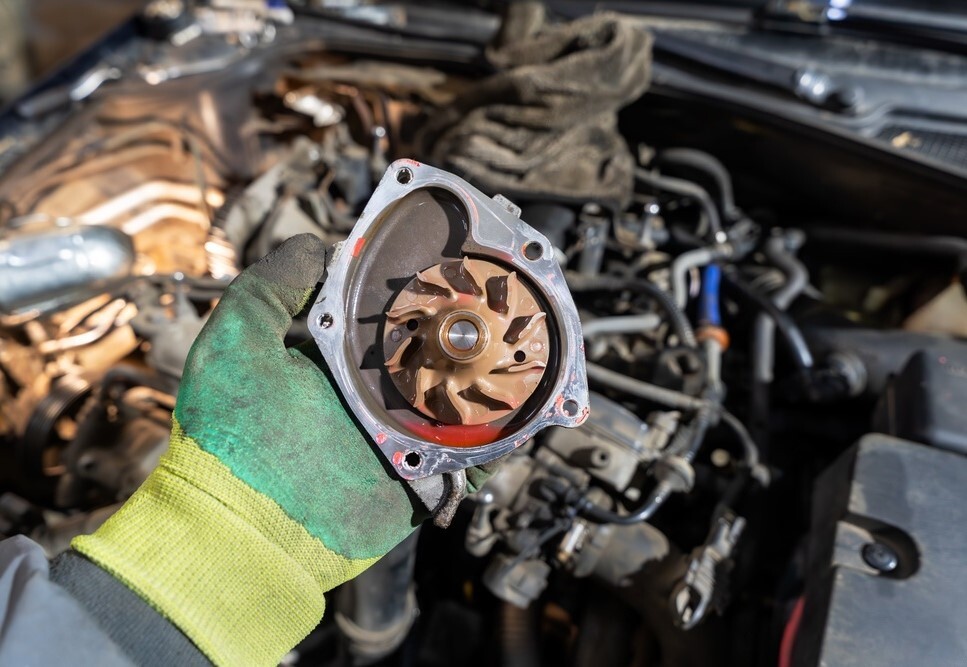 Замена помпы