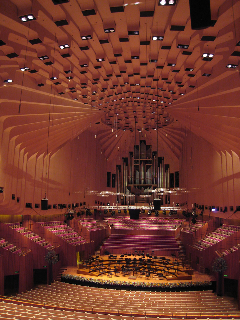 Сиднейский оперный театр фото внутри