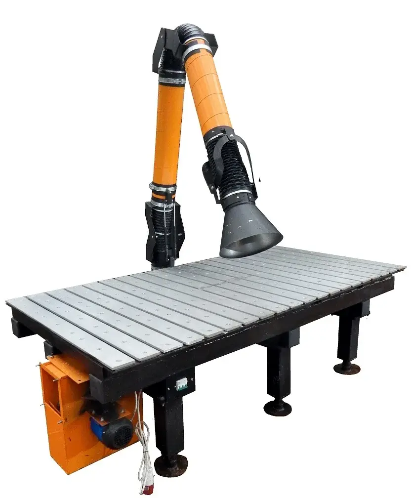 Преимущества сварочных столов с фильтрацией для здоровья сварщика