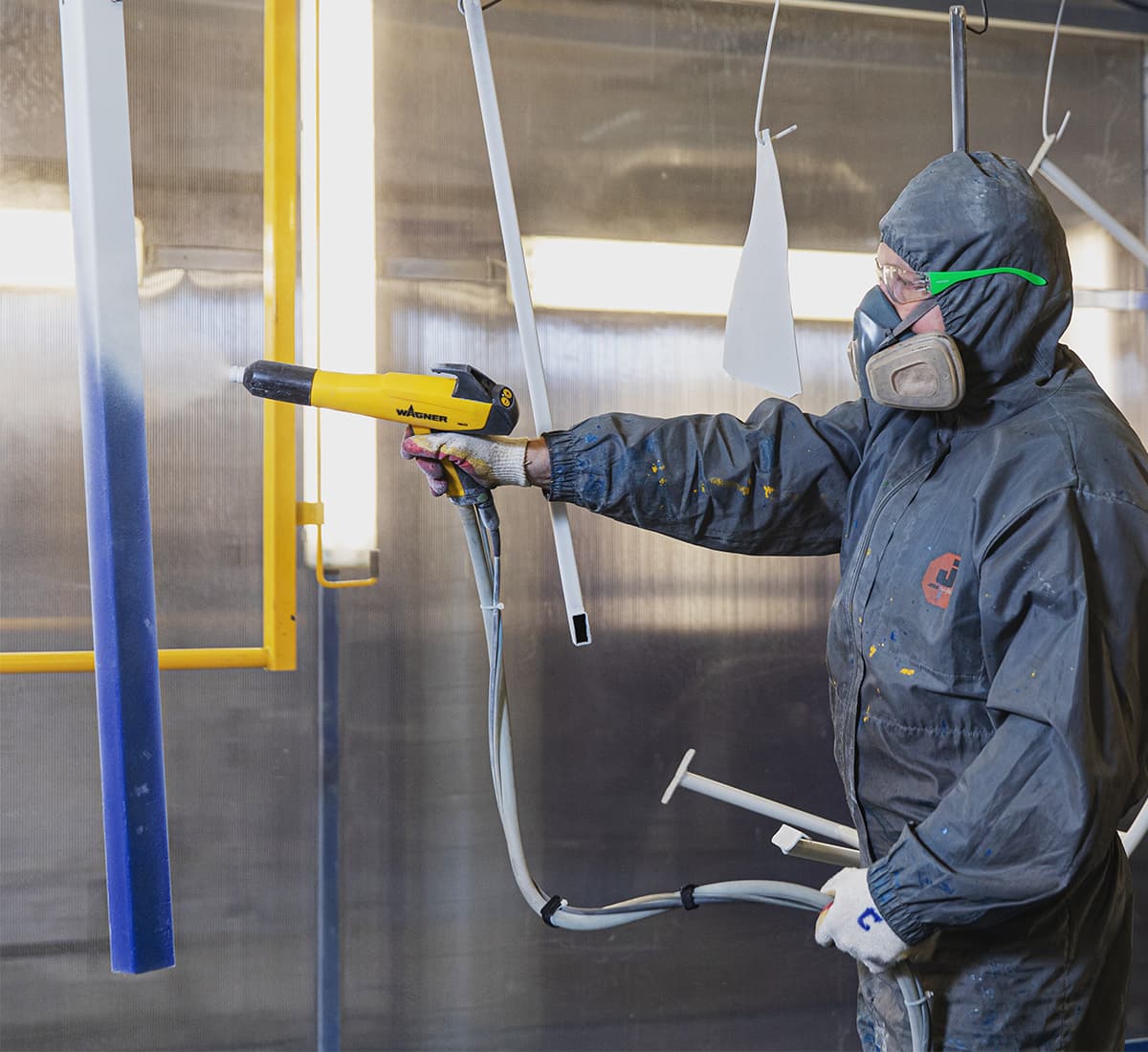 Услуги порошковой покраски. Срочная покраска от 2х часов | БРОМЕТАЛЛ