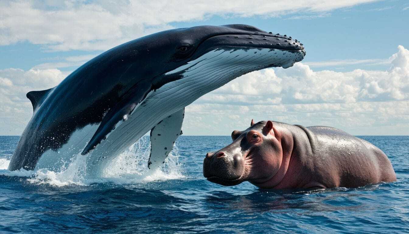 Неужели кит и бегемот - родственники?