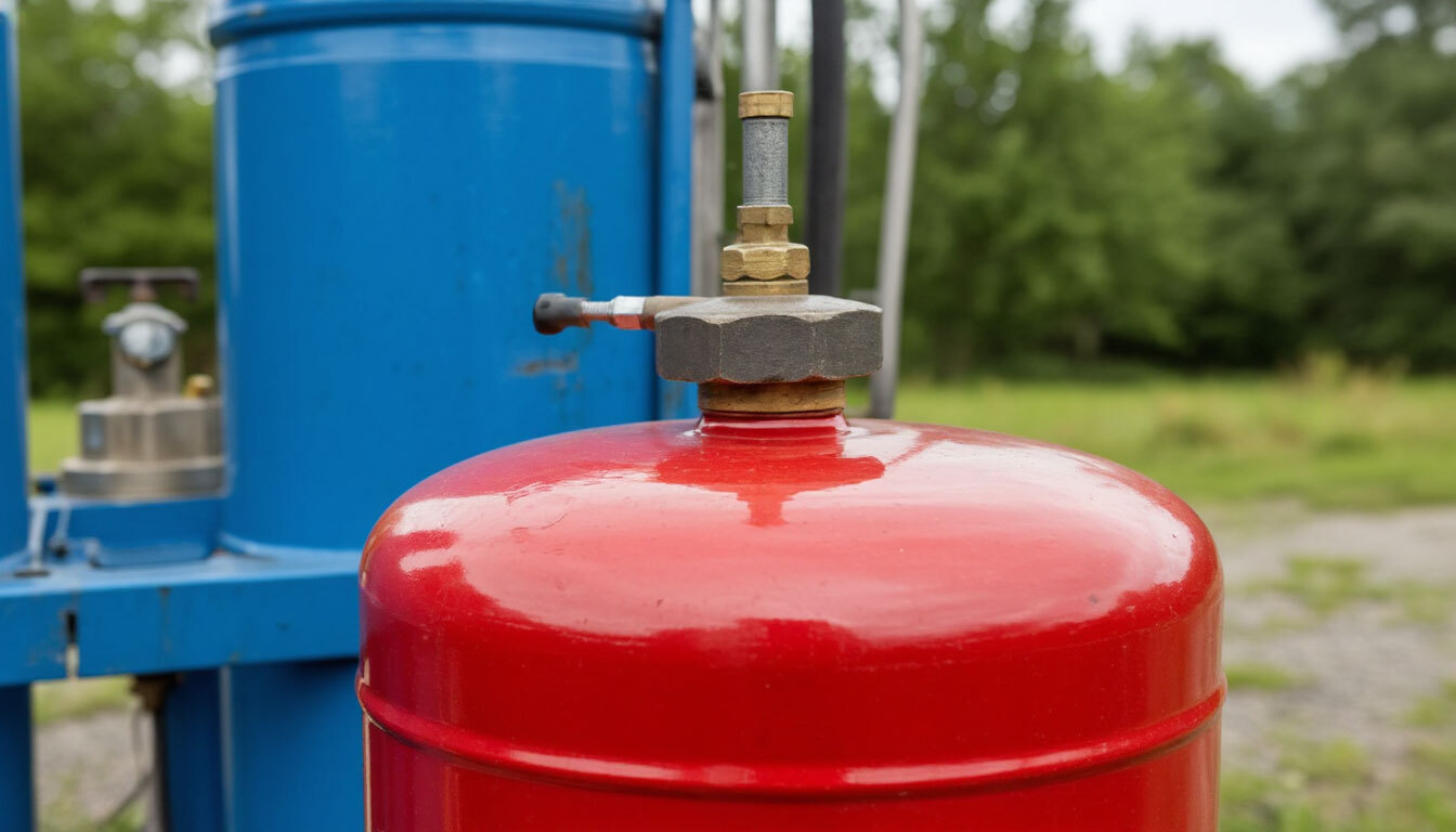 Заправка баллона пропан