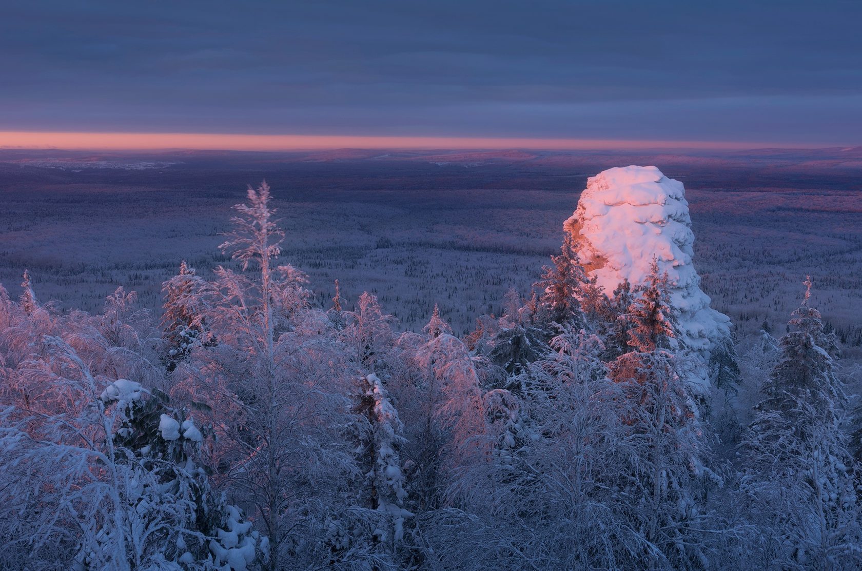 Красоты Пермского края зимой