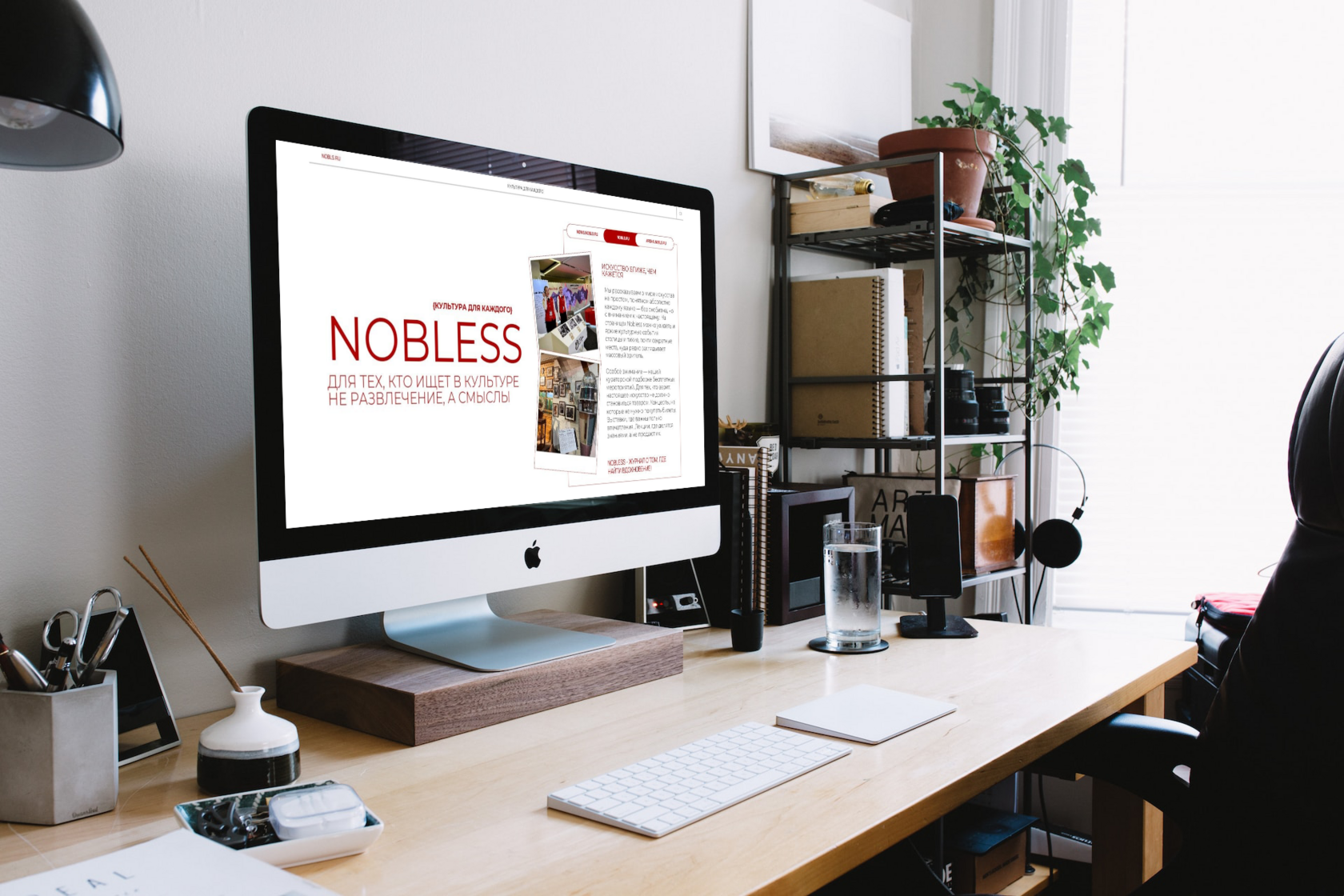 Журнал Ноблесс Евгения Шишмарёва