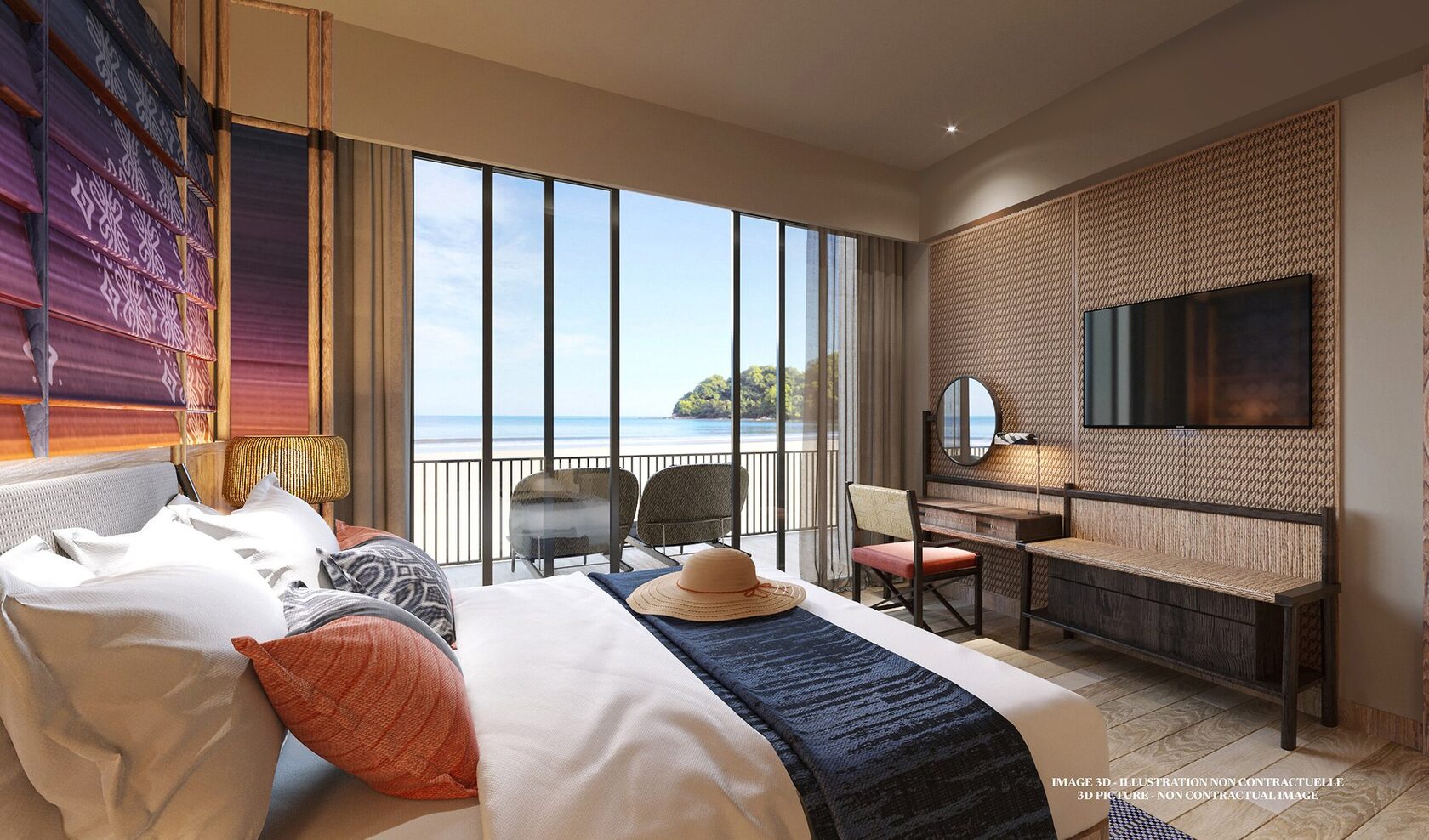 Визуализация Exclusive Collection Space, Family Suite — Club Med Borneo