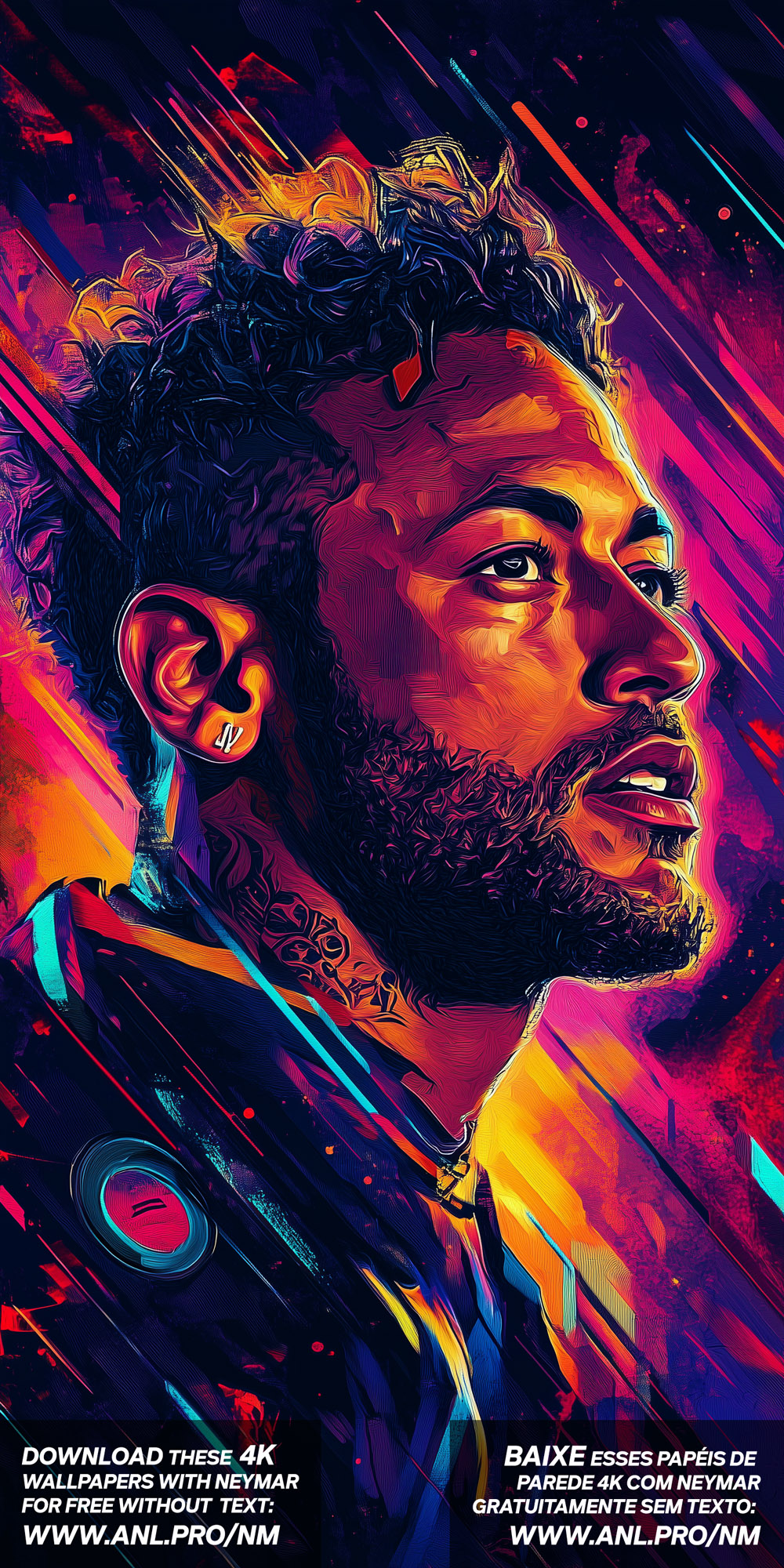 Neymar Jr. papéis de parede para smartphone e telefone 4k 2k 1080p