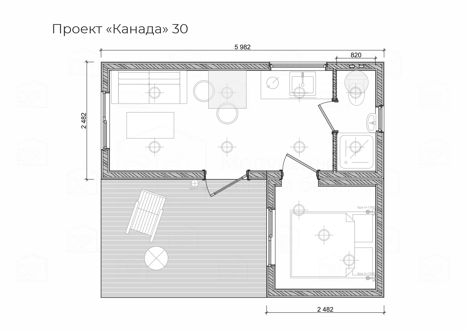 Dp-Module модульные дома и бани