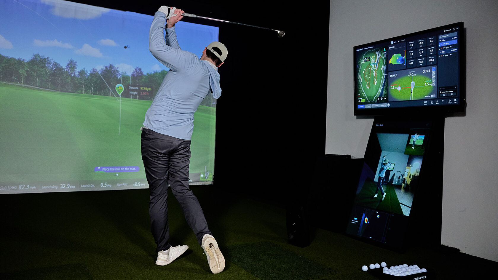 Тренировочные боксы Golfzon Range: несколько рабочих мест для занятий