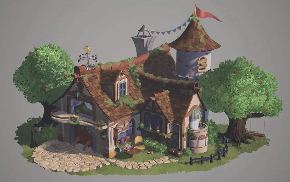 Работа ученика: игровая локация