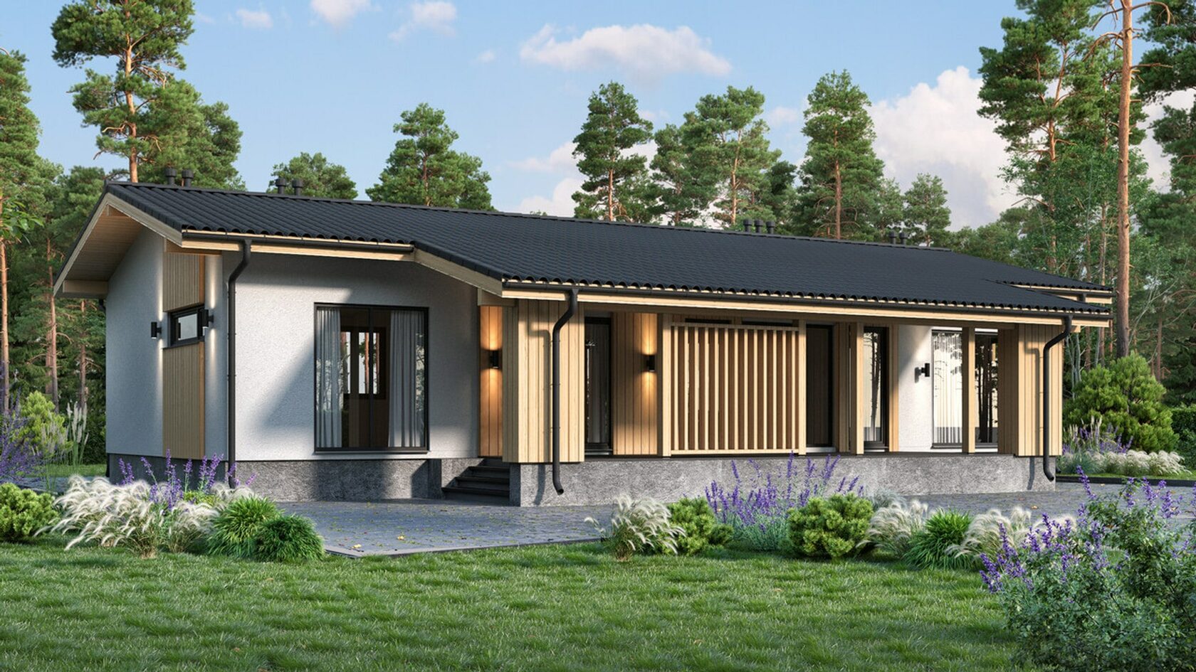 Металлический дом в Небуг цена