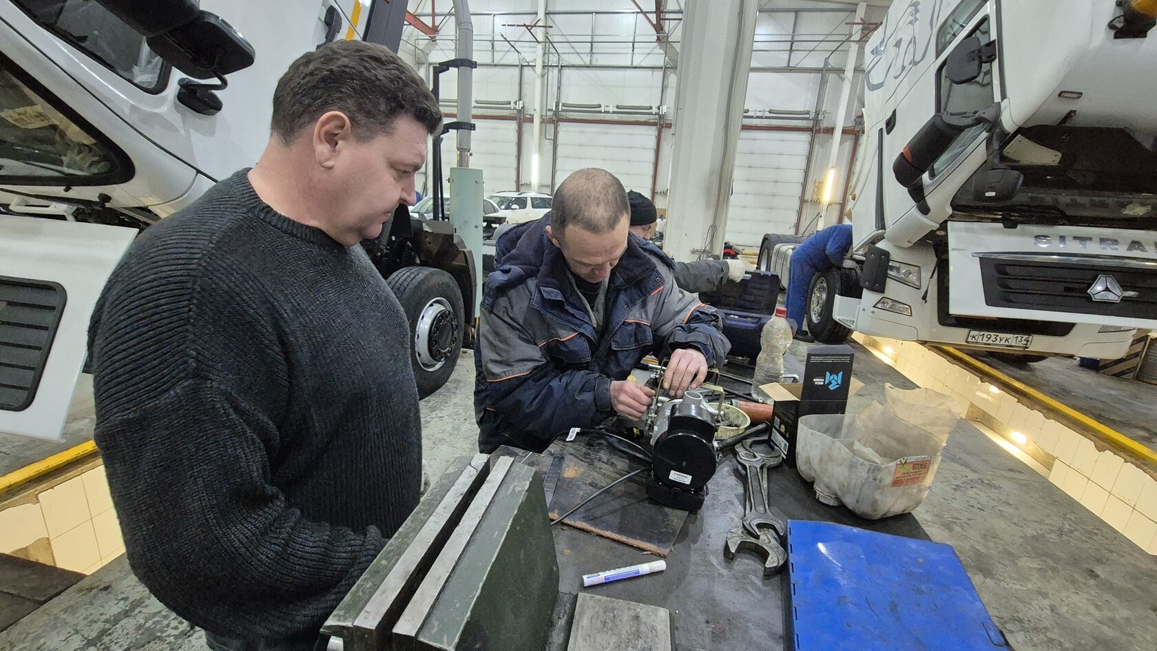 ПЖД на новый МАЗ