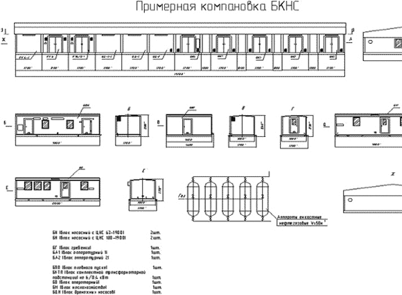 Типовая технологическая схема бкнс