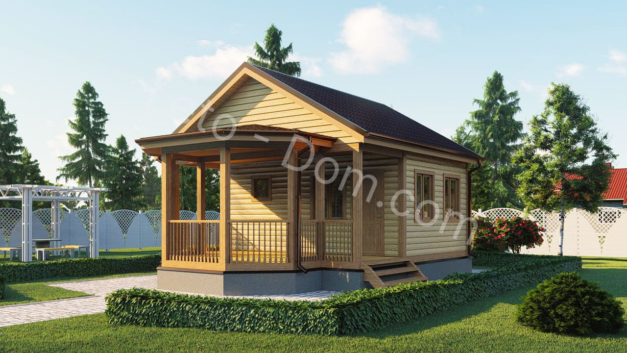 дом из бруса