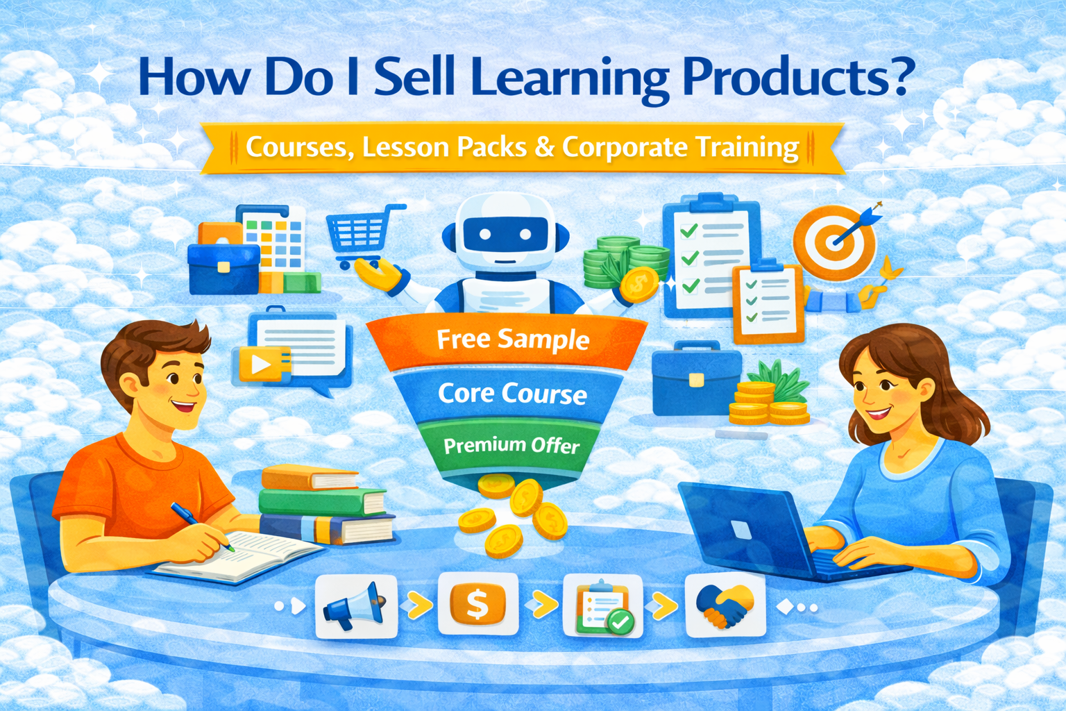 How Do I Sell Learning Products? A Practical Playbook for Courses, Lesson Packs, and Corporate Training