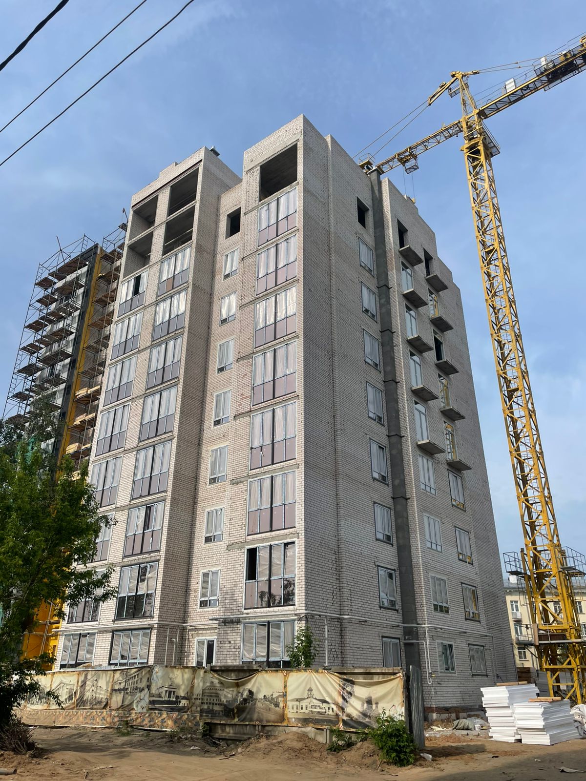 Ход строительства