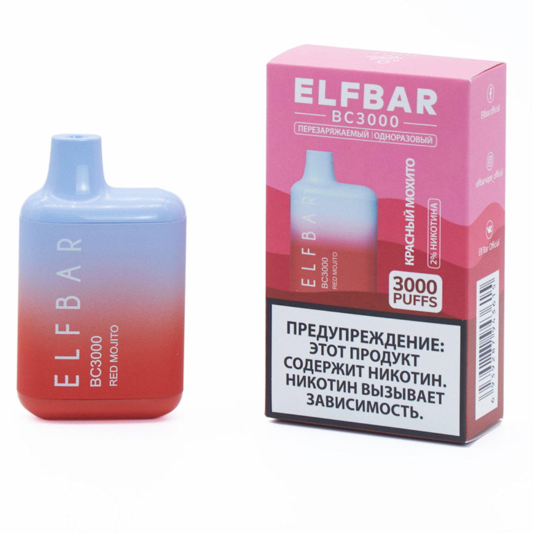 Elf bar 3000. Elf Bar bc3000. Одноразовые электронные сигареты Elfbar на 3000. Elf Bar bc3000 - Red Mojito. Одноразка Elfbar bc3000.