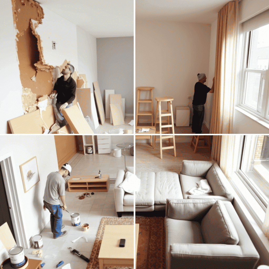 Ремонт в квартире своими руками: пошаговый план и ошибки.