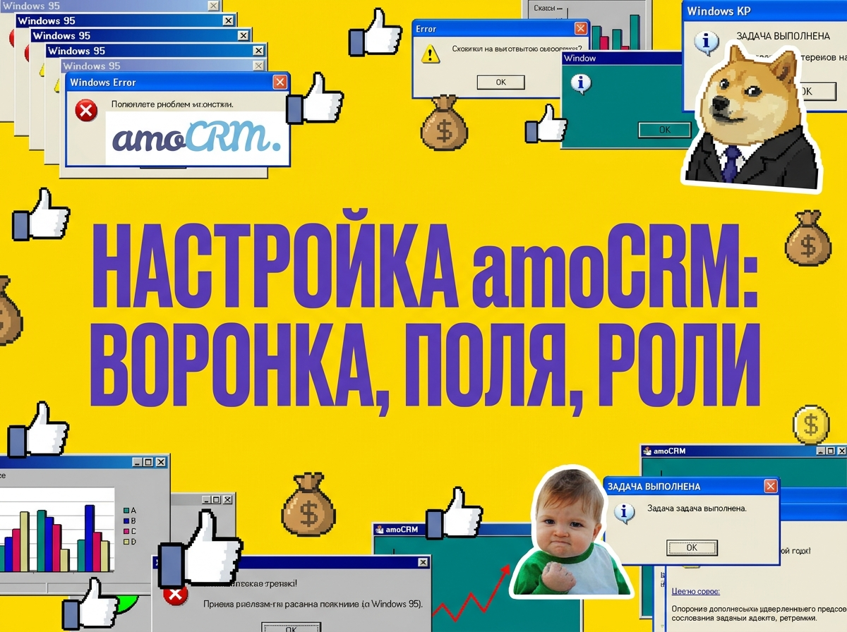 Настройка amoCRM под ваш отдел