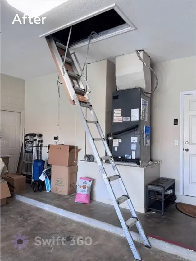 Swift360 - Handyman Orlando - Result job - Attic Ladder Installation – After