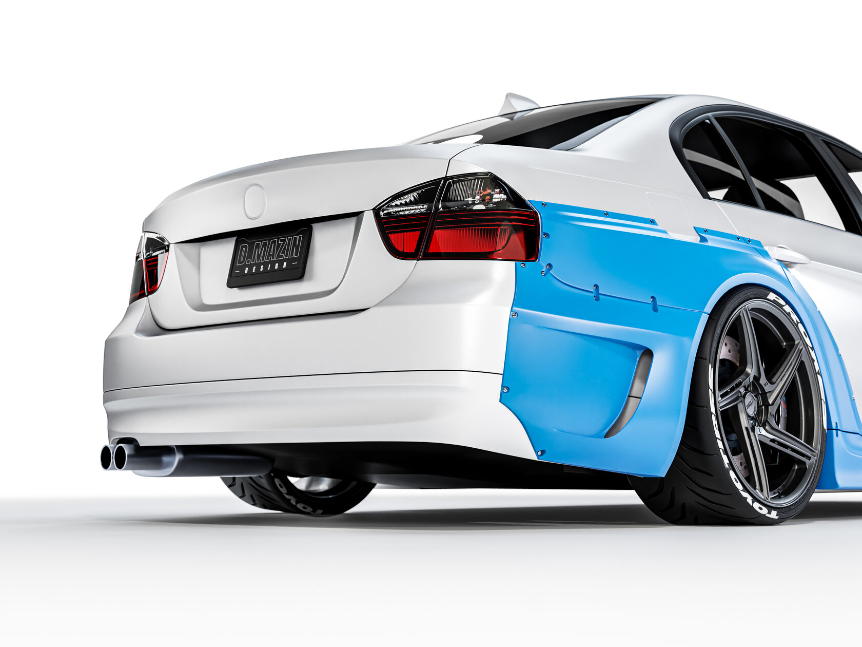 FENDERIST SPEC S fender flares set / widebody kit BMW E90 20062010