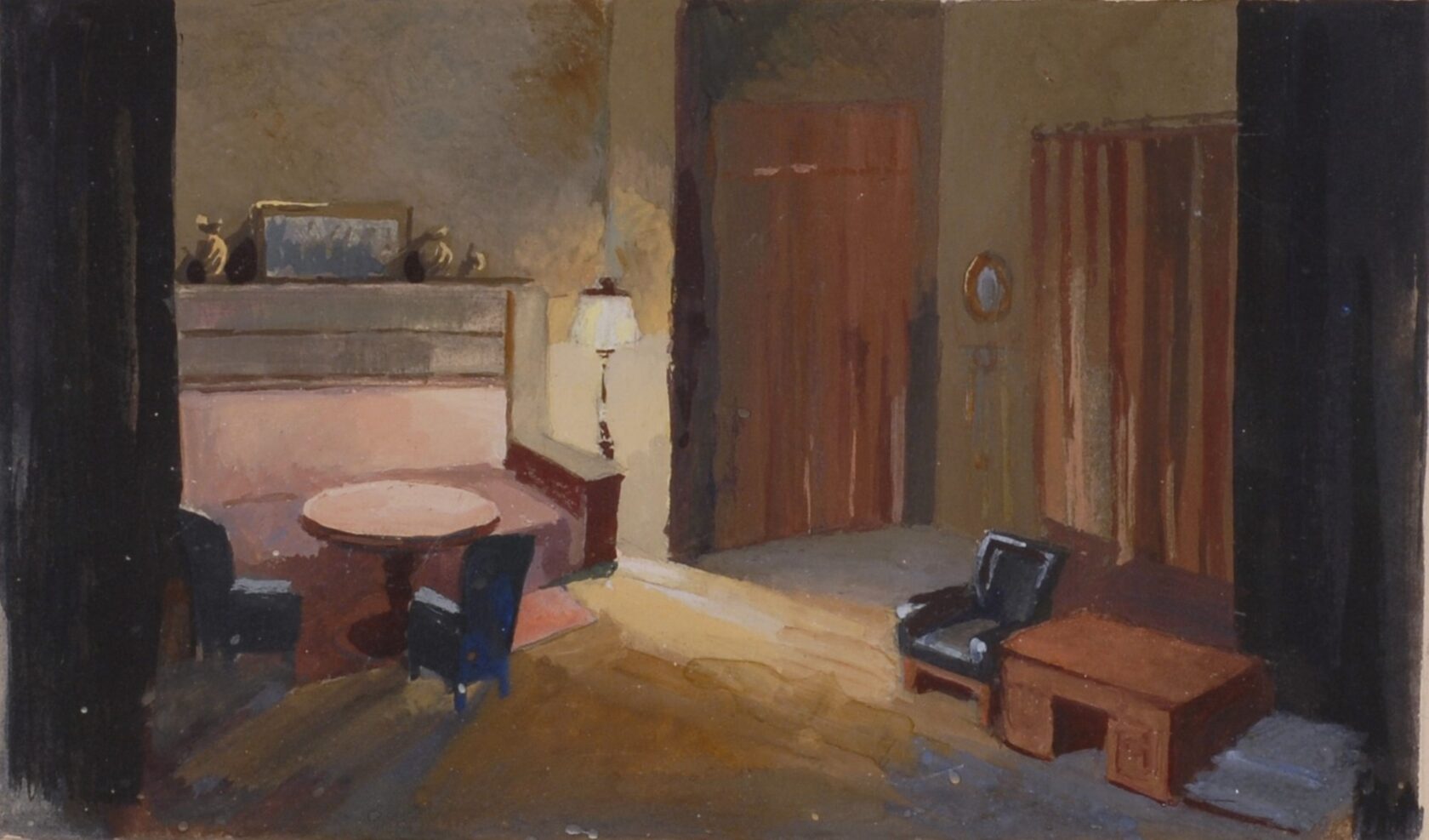 Назарина А.В. Эскиз театральной декорации. 1920–1930-е