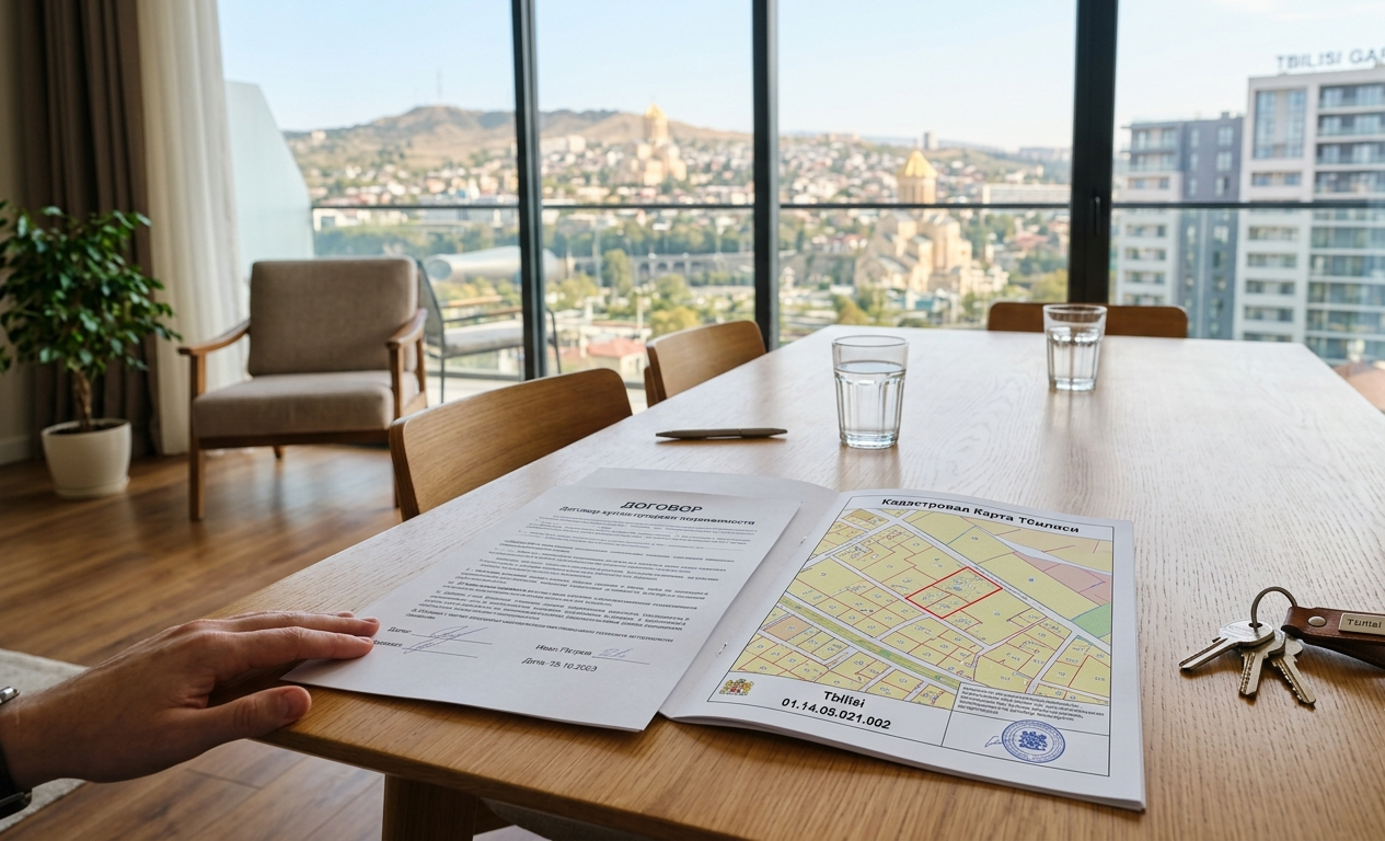 Checking documents before buying an apartment in Georgia