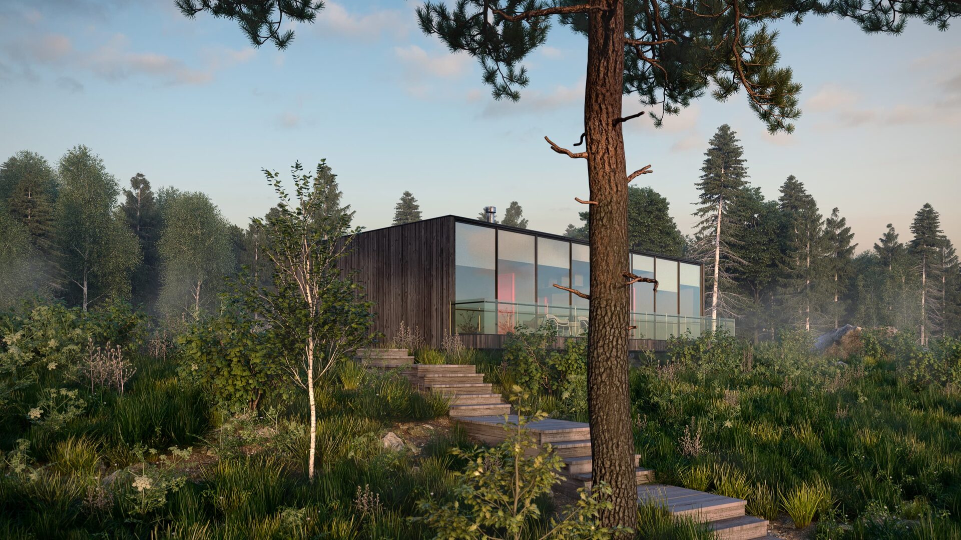 UPLAND STUDIO | LAKESIDE COUNTRY HOUSE