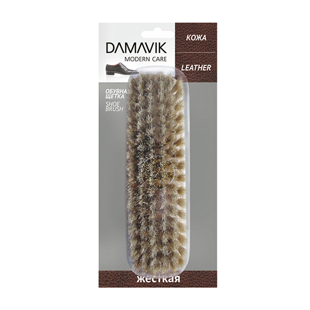 Щетка с натуральным ворсом. Жесткая