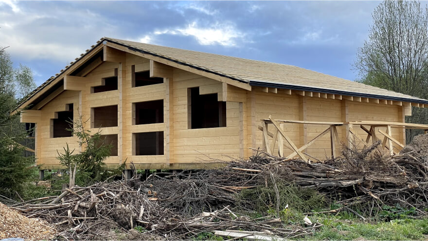 Дом из бруса, 124 м2 + участок 10 соток в КП Отрада-Парк