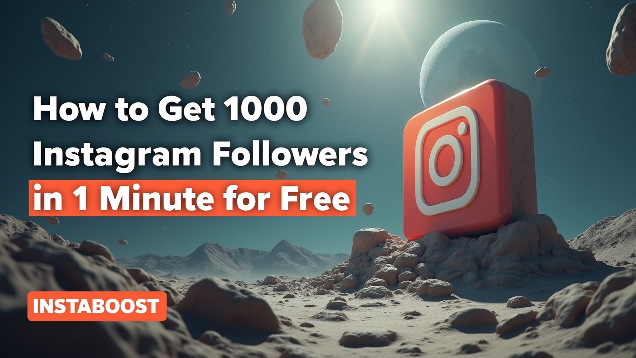 How To Get 1000 Instagram Followers In 1 Minute For Free?