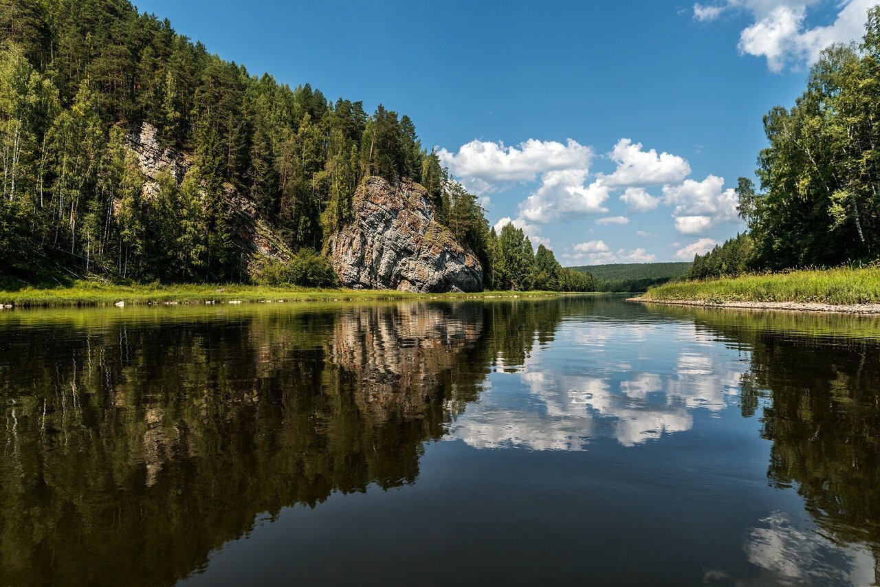 Река Чусовая Урал