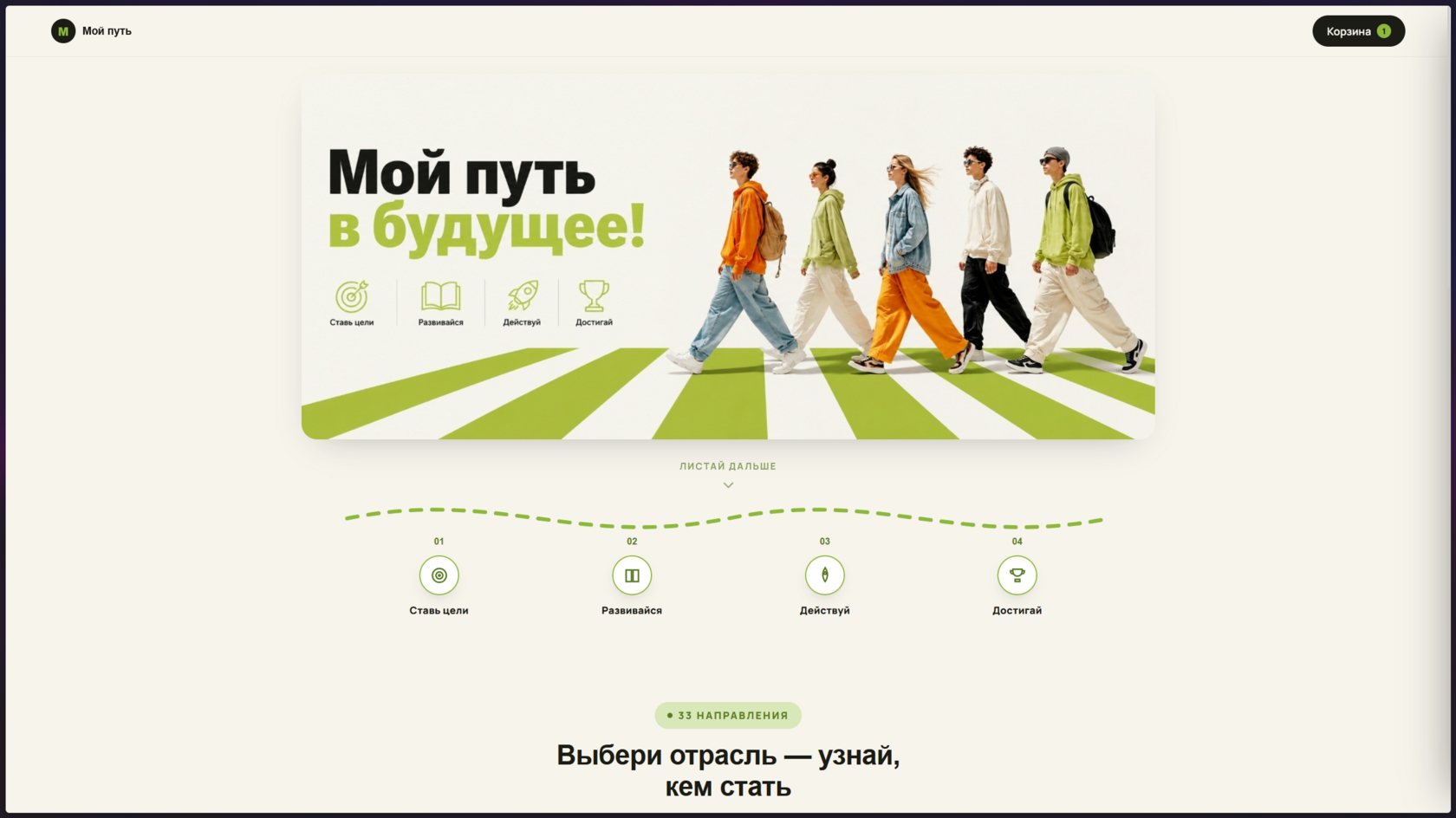 Экосистема сайтов Novatorway — скриншот