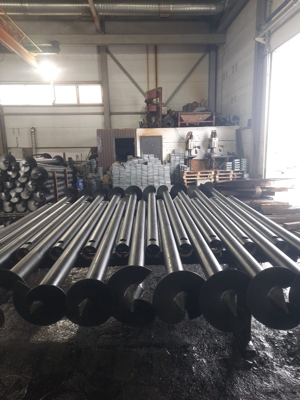 Винтовые сваи