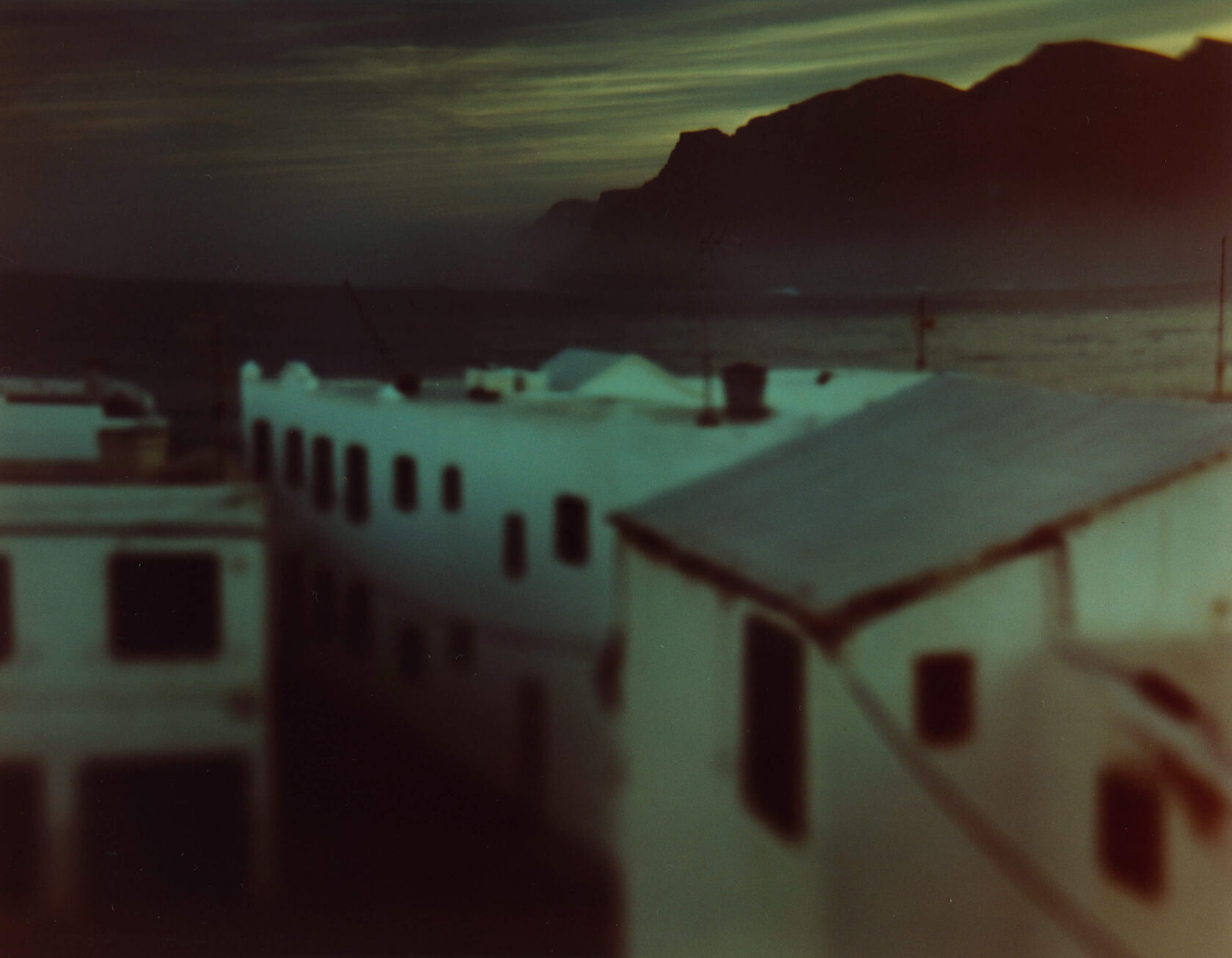 Caleta de Famara. Lanzarote. 2010. Color Negative 4×5 inch.